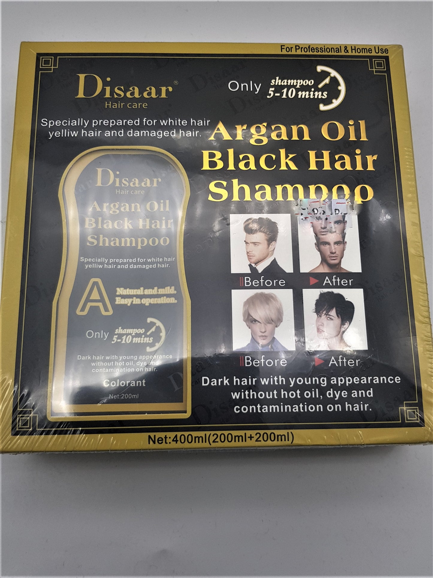 Argan Black Hair Shampoo Value PCK