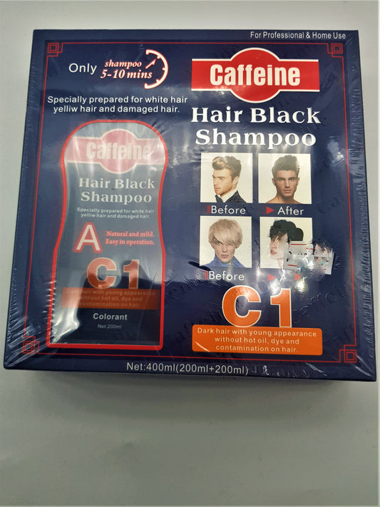 Caffeine Hair Black Shampoo C Value PCK