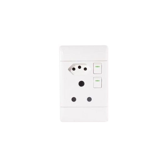 Redisson Single Switch Socket 2x4  SA+Euro Combination