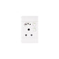 Redisson Single Switch Socket 2x4  SA+Euro Combination