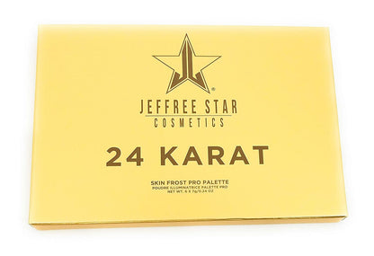 Jeffree Star Cosmetics 24 Karat Gold Skin Frost Pro Palette