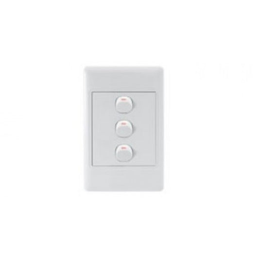 Redisson 3 Lever Wall Switch