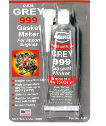 GREY 999® RTV SILICONE GASKET MAKER