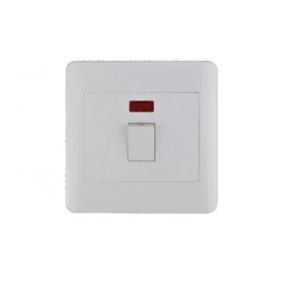 Redisson Isolators 60A illuminated Switch (4x4) - White