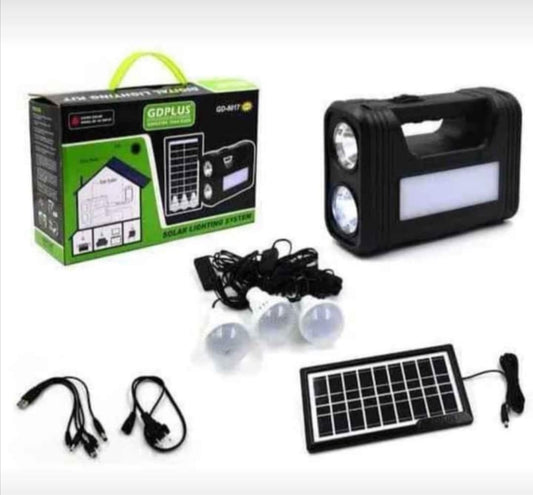 GDPLUS GD-8017 Plus Solar Lighting System