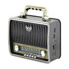 Kemai MD-1909BT Nostalgic Antique Wood Classic FM&AM Old Radio USB TF MP3 Playe