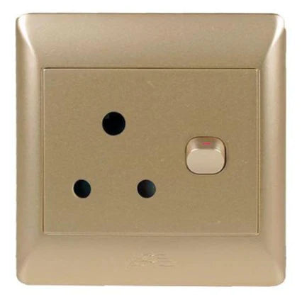 Redisson Single wall plug gold (4x4)