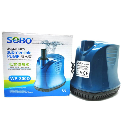 SOBO Aquarium 35 Watt Submersible Pump For Sump Filter WP-300D