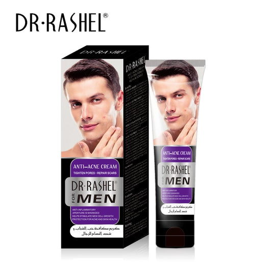 DR.RASHEL Anti Acne Cream Tighten Pore Repair Scar Pimple Spot Treatment Lotion For Men 60 ML