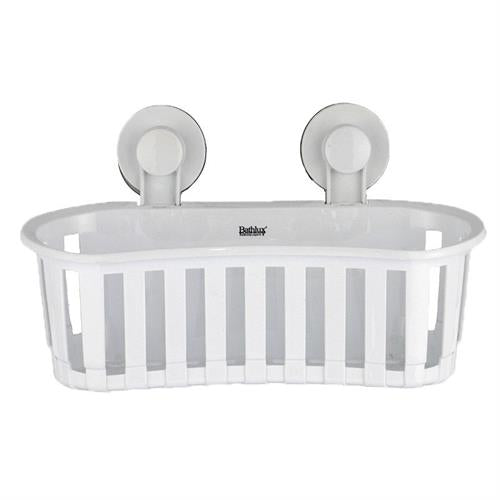 Bathlux Storage Basket With Suction Cup Retail