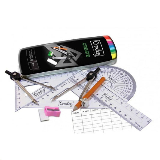 Croxley Create Mathematical instruments 11 pc