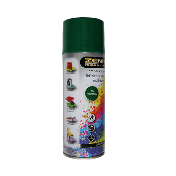 ZENITH SPRAYPAINT IRISH GREEN 300ML