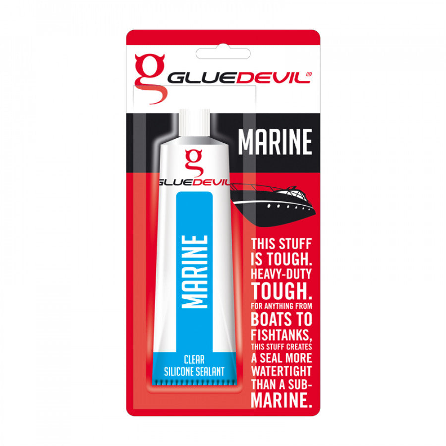 GLUEDEVIL SILICONE MARINE 90ML BLISTER PACKS