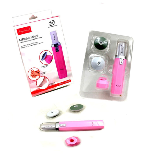 Moon #MiPedi & MiNail Electric Callous Remover&Nail Polisher