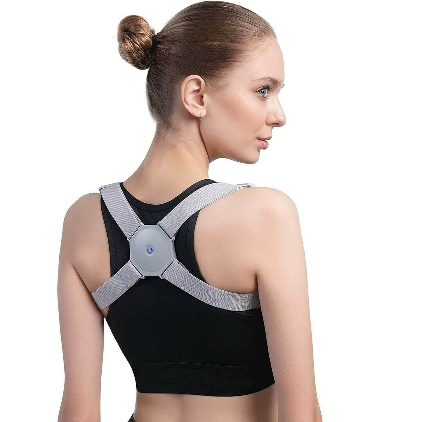 Smart Posture Corrector With Intelligent Sensor Vibration Reminder Adjustable Back Brace Support Posture Trainer Correcto