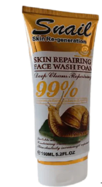 Wokali - Snail Skin Repairing Face Wash Foam (150ml)