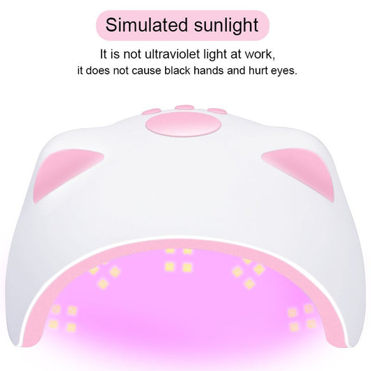 SUN M4 60W Pro Nail Cat UV LED Nail Dryer Electric UV Lamp Polish Manicure 30s 60s with USB plug