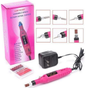 Electric Variable Speed Rotary Detail Carver For Nails PINK